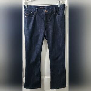Y2K Rock & Republic Women's Dark Blue Boot Cut Jeans size 31